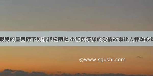 哦我的皇帝陛下剧情轻松幽默 小鲜肉演绎的爱情故事让人怦然心动