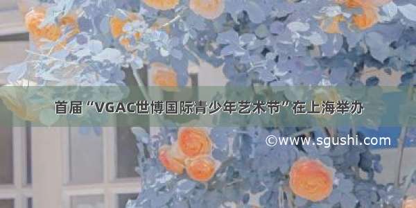 首届“VGAC世博国际青少年艺术节”在上海举办