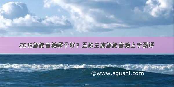 2019智能音箱哪个好？五款主流智能音箱上手测评