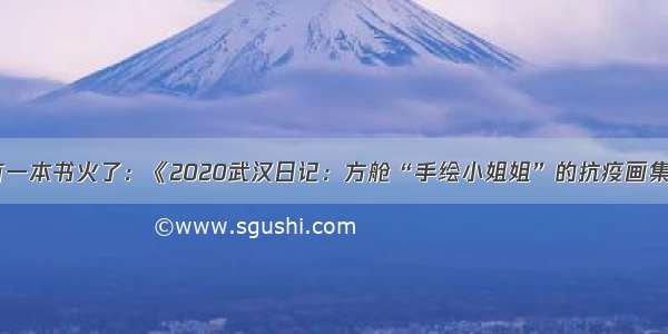 有一本书火了：《2020武汉日记：方舱“手绘小姐姐”的抗疫画集》