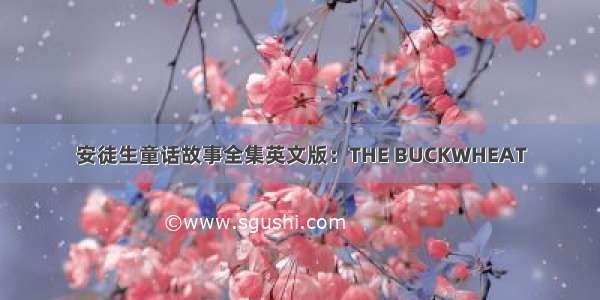 安徒生童话故事全集英文版：THE BUCKWHEAT