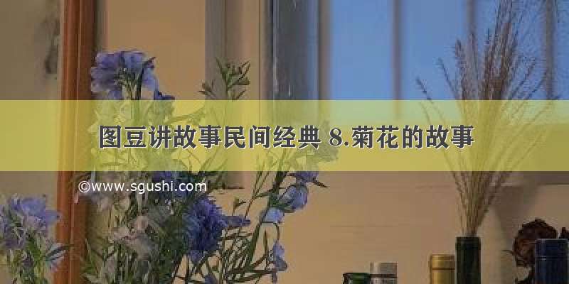 图豆讲故事民间经典 8.菊花的故事