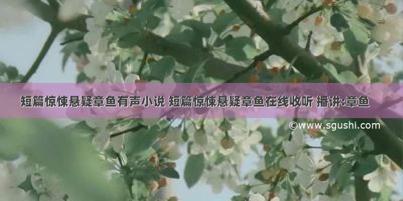 短篇惊悚悬疑章鱼有声小说 短篇惊悚悬疑章鱼在线收听 播讲:章鱼