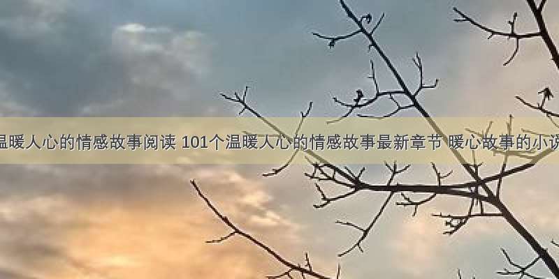 101个温暖人心的情感故事阅读 101个温暖人心的情感故事最新章节 暖心故事的小说 作