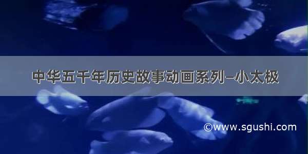 中华五千年历史故事动画系列—小太极