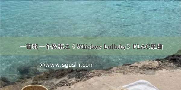 一首歌一个故事之《Whiskey Lullaby》FLAC单曲