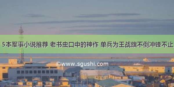 5本军事小说推荐 老书虫口中的神作 单兵为王战旗不倒冲锋不止